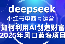 2025年挣钱小项目,有人通过deepseek赚钱,日入5位数(附deepseek指导手册)-项目网