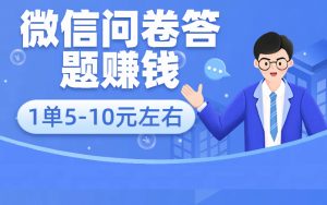 微信问卷答题赚钱,汇总10个平台,一单5-10元(附平台入口)-项目网