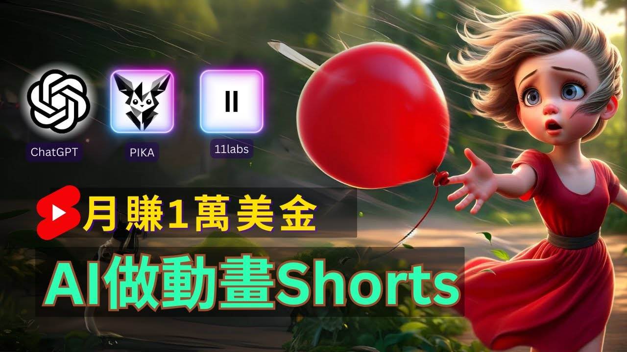 轻松制作皮克斯风格人生故事短视频，免费AI助你月入上万-项目网