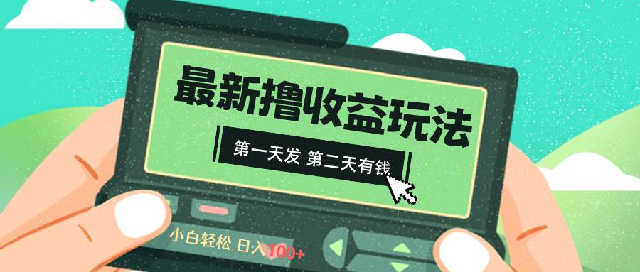 2024最新撸视频收益玩法，第一天发，第二天就有钱-项目网